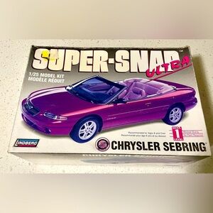 Chrysler SEBRING - 1/25 model build kit by Lindberg - Vintage